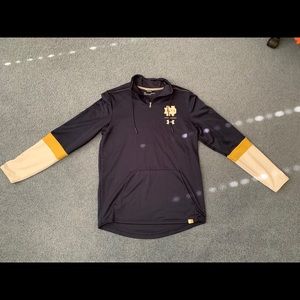 Under Armour Notre Dame Quarter ZIP